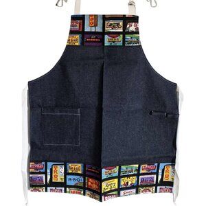 NWOT Denim/Linen Barbeque Apron